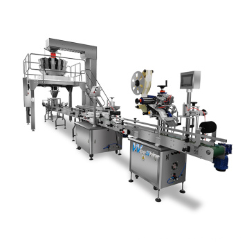 Customized Automatic Can Sealing Machine Filling Packing Machine for candy